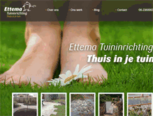Tablet Screenshot of ettematuininrichting.nl